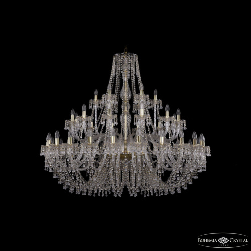 Люстра хрустальная 1410/24+12+6/530 G V0300 Bohemia Ivele Crystal (Богемия Ивеле Кристалл)
