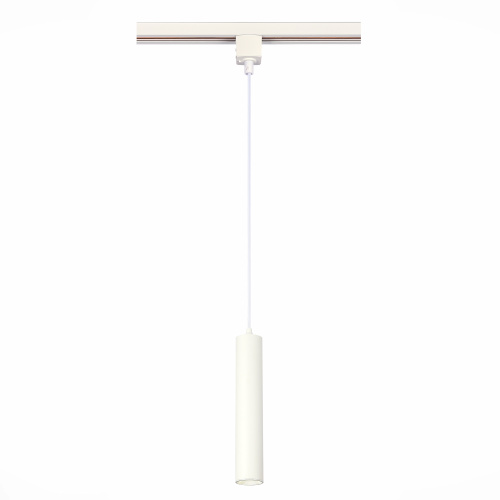 ST151.506.01 Светильник трековый Белый GU10 1*50W IP20 D54xH290 220V Без ламп BASE фото 2