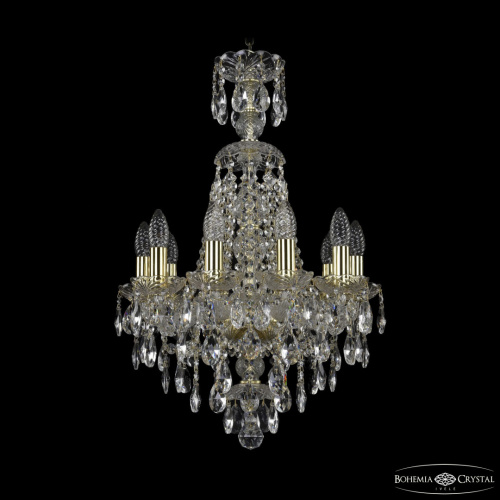 Люстра хрустальная 1415/10/141/XL-66 G Люстра хрустальная 1415/10/141/XL-66 G