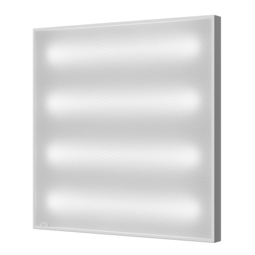 STP-A-1001-P-36-65K-40-A Св-к ДВО ST Luce STANDART IP40 595*595*40 мм 36Вт 4200лм 6500К призма(Армст Коммерческое освещение фото 3