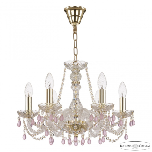 Люстра хрустальная 112/6/165 G V7010 Bohemia Ivele Crystal (Богемия Ивеле Кристалл)