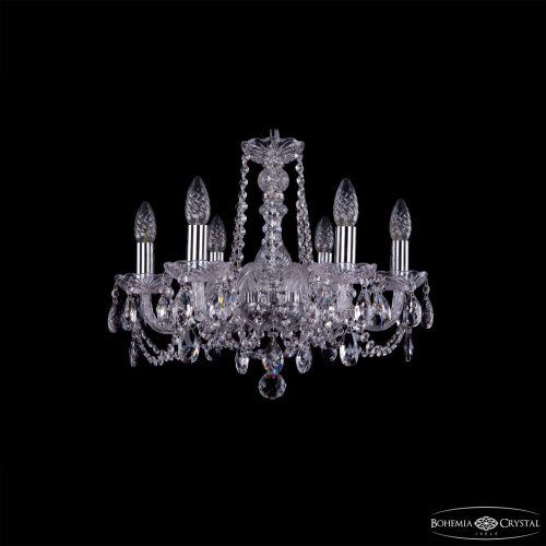 Люстра хрустальная 1402/6/160 Ni