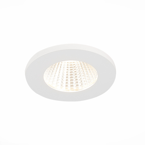 ST704.538.10 Св-к встр. Белый LED 1*10W 3000K 900Lm Ra>90 38° IP20 D80xH60 170-240V Встраиваемые светильники фото 3