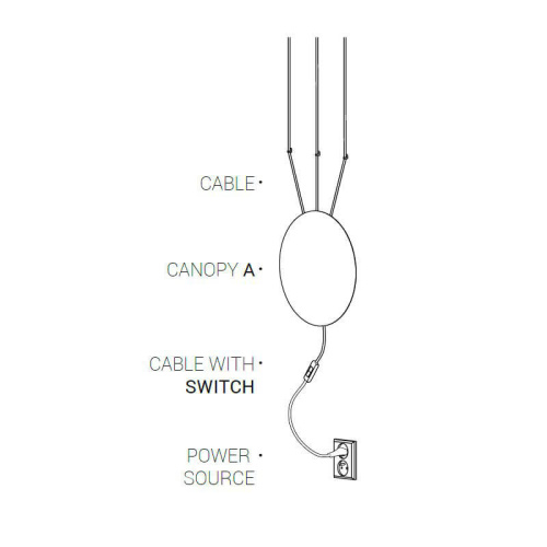 Кабель с выключателем Nowodvorski Cameleon Cable with switch 8612 фото 3