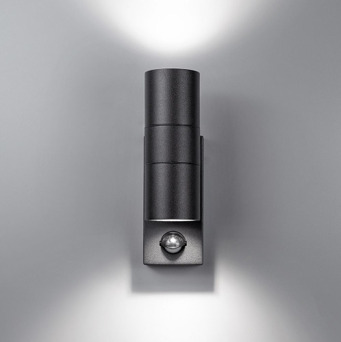 Уличный настенный светильник Arte Lamp Mistero A3322AL-2BK фото 3