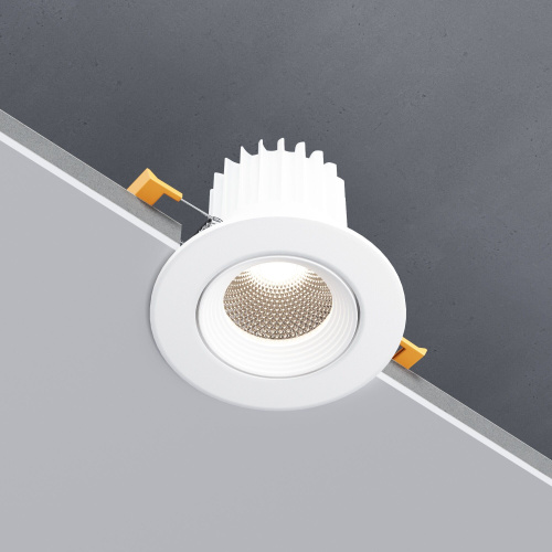 Светильник встраиваемый светодиодный Even белый 25094/LED фото 4