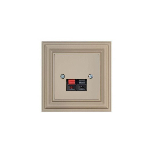 Аудиорозетка Liregus Retro кремовый омбре 29-141