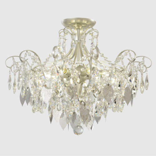 Светильник потолочный Crystal Lux ESMIRALDA PL6 SILVER фото 6