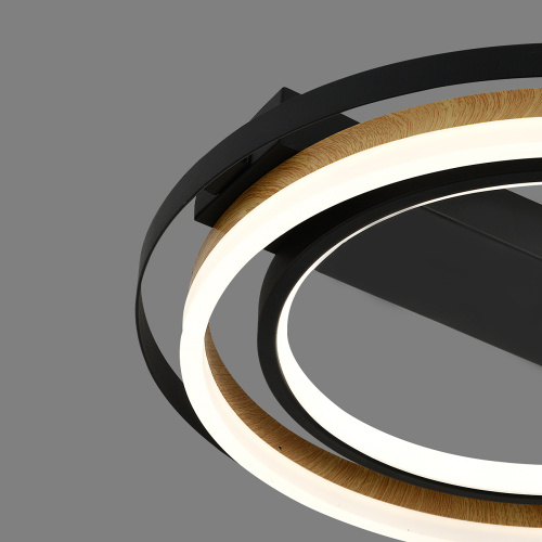 Потолочный светильник Escada 10247/2 LED*60W Black/Wood фото 5