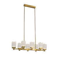 Подвесной светильник MD25020403-8B2 Satin gold, LED/39.8W, 3000K dimmable