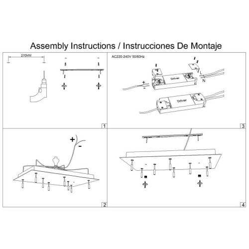 Потолочное основание Mantra Modular Light Florones 9387 фото 3