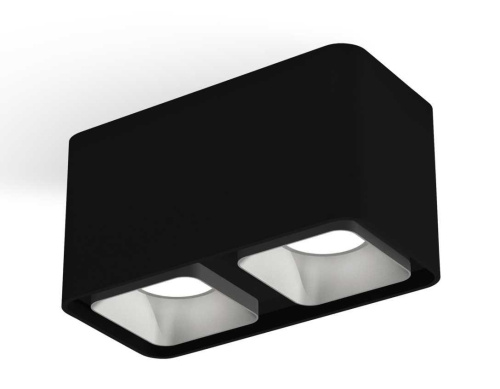Комплект накладного светильника Ambrella light Techno Spot XS7851003 SBK/SSL черный песок/серебро песок (C7851, N7703)