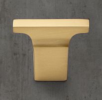 Ручка-кнопка Colliers L.4.4 Lac.Burnished Brass