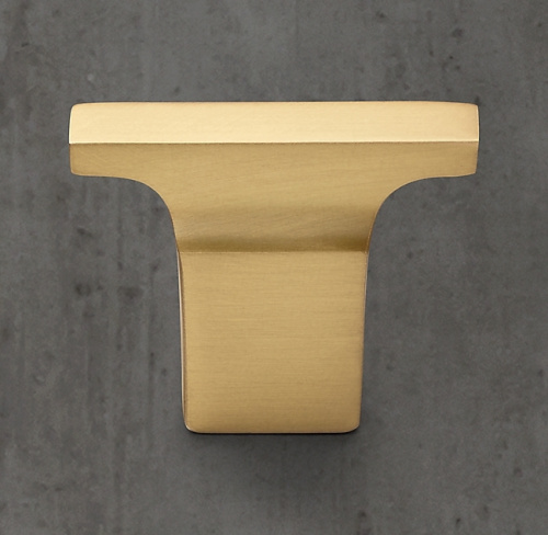 Ручка-кнопка Colliers L.4.4 Lac.Burnished Brass