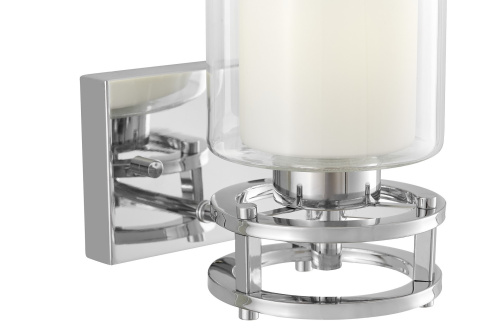 Бра Lumina Deco Marietta LDW 8025-1 CHR+WT фото 3