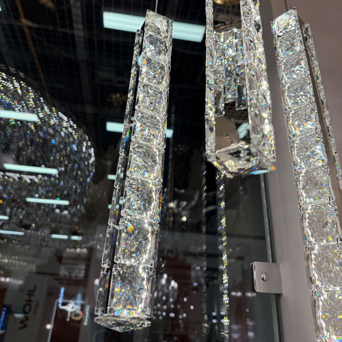 Подвесной светильник Cloyd ELATA P1 / выс. 38 см - хром (арт.11559) фото 2