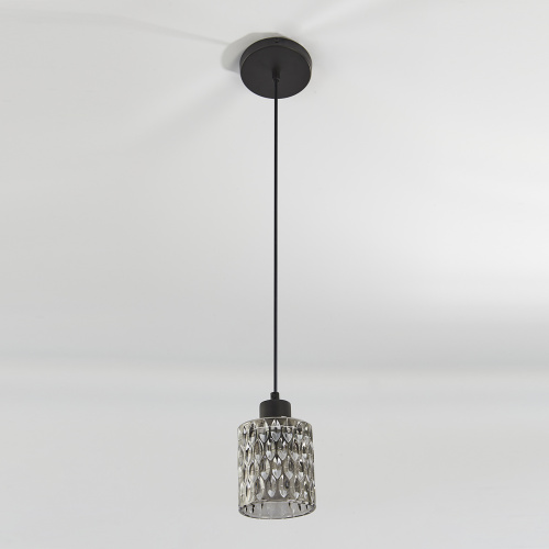 Подвесной светильник Escada 466/1S E27*60W Dark Smoky фото 2