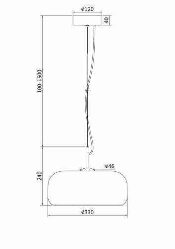 Подвесной светильник Maytoni MOD127PL-L6SG фото 2