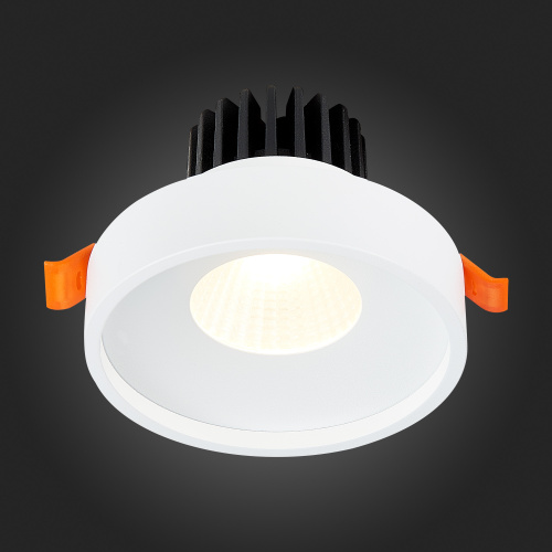 ST751.538.10 Св-к встр. Белый LED 1*10W 3000K 750Lm Ra>90 38° IP20 D100xH75 170-240V Встраиваемые светильники фото 5