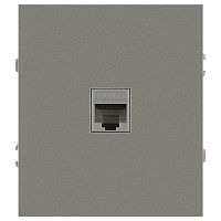 Розетка ЭРА Arktik 16-3107-07 информационная RJ45 титан Б0070480