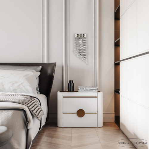 Бра 83401BR/15IV-33 Ni Drops Bohemia Ivele Crystal (Богемия Ивеле Кристалл) фото 2