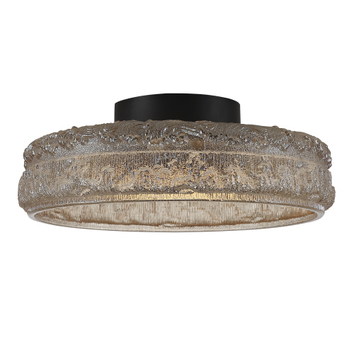 SL6143.422.01 Светильник потолочный ST-Luce черный/шампань LED 1*15W 4000K ANTIKE фото 4