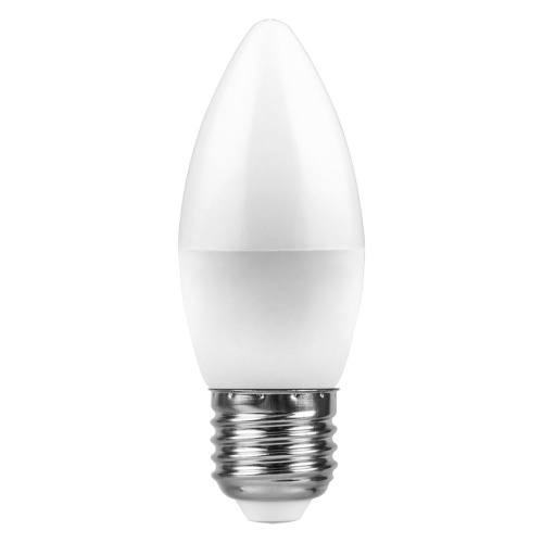 Лампа светодиодная Feron LB-97 Свеча E27 7W 175-265V 2700K фото 2