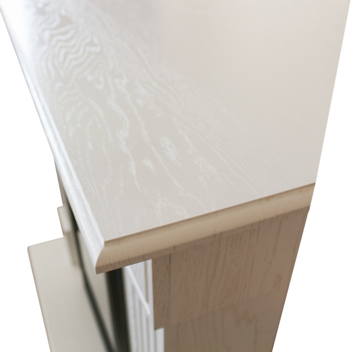 Электрокамин RealFlame Andrea Corner WT фактурный белый с очагом 3D Oregan фото 2