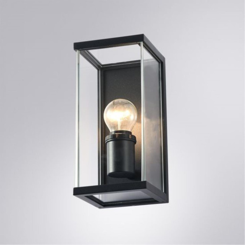 Уличный настенный светильник Arte Lamp Pot A1631AL-1BK фото 2