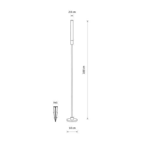 Уличный светильник Nowodvorski Zola Led Black 11545 фото 3