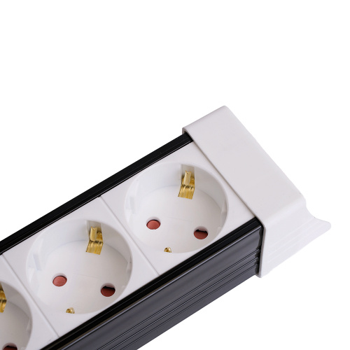 Сетевой фильтр 4-местный с/з STEKKER 3x1мм2, 3 м, 250В, 16А, серия Techno, HM22-41-03, белый фото 5