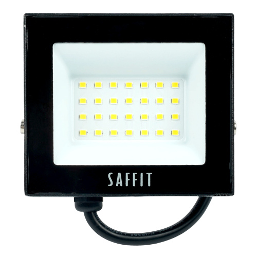Светодиодный прожектор SAFFIT SFL90-30 IP65 30W 4000K черный фото 6