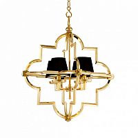 Люстра Mandeville M gold/black