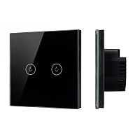 Выключатель сенсорный SWT-OMALI-S02-ZB-BK (250V, 10A, Zigbee) Arlight 050040