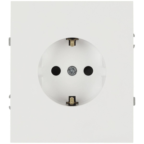 Розетка ЭРА Arktik 16-2101-08 с заземлением 2P+E Schuko 16А-250В белый матовый Б0070421