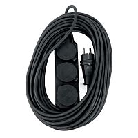 PRF03-31-3-30 Удлинитель 3-местный с/з КГ 3*1,5мм2, IP44, 30м, 16A, серия Professional