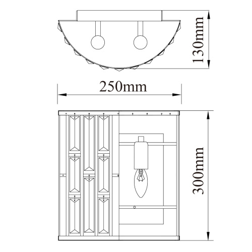 Бра MW-Light Монарх 121020102 фото 2 Бра MW-Light Монарх 121020102 фото 2