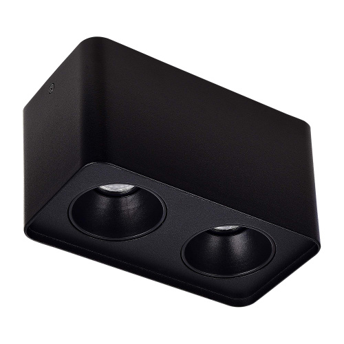 ST053.402.02 Накладной корпус для светодиодного модуля серии ST850, ST851 ST-Luce Черный SHIFT фото 2