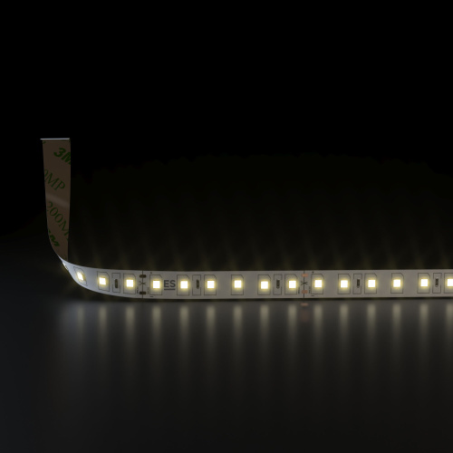 Светодиодная лента 24 В 9,6 Вт/м 120 Led/м 2835 IP20, теплый белый 3300K, 5 м Лента светодиодная 24V 9,6W 120Led 2835 IP20 теплый белый, 5м фото 2