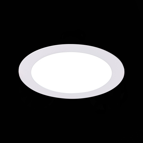 ST209.538.12 Св-к встр. Белый LED 1*12W 3000K 816Lm Ra80 110° IP20 D170xH8 90-265V Встраиваемые светильники фото 8