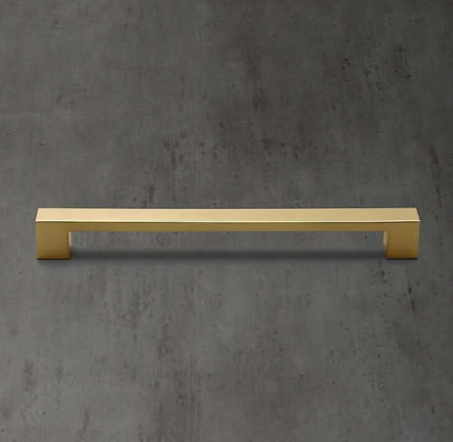 Ручка-скоба Atelier L.20.3 Lac.Burnished Brass