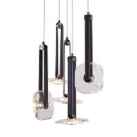 Подвесной светильник OD2553-5 black/clear