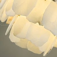 Люстра Cloyd KNOSS-B C9 / Ø60 см - алебастр - латунь (арт.12350)