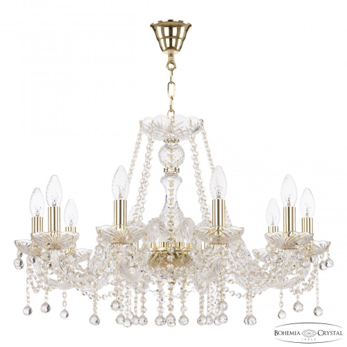 Люстра хрустальная 108/10/240 G Bohemia Ivele Crystal (Богемия Ивеле Кристалл) Люстра хрустальная 108/10/240 G Bohemia Ivele Crystal (Богемия Ивеле Кристалл)
