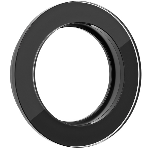Рамка из стекла на 1 пост черный W0015108