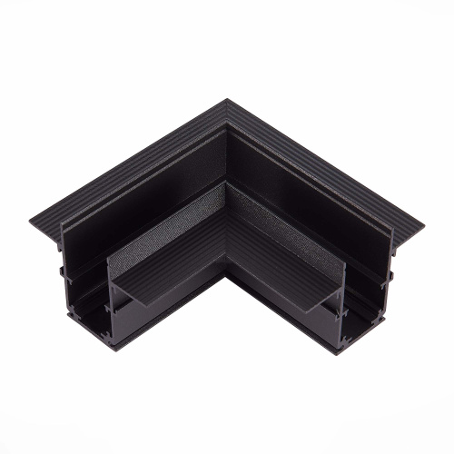 ST007.429.00 Угол-соединитель для встраиваемого магнитного шинопровода под ГКЛ 9м ST-Luce Черный SKYLINE 48 фото 4