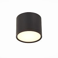 ST113.432.09 Светильник потолочный Черный LED 1*9W 3000K 702Lm Ra>90 120° IP20 D88xH75 170-240V Накладные светильники