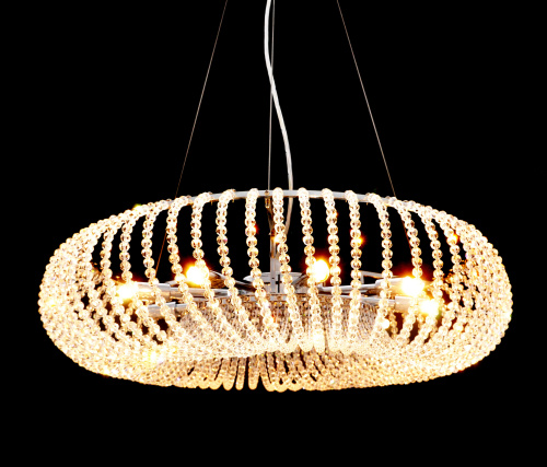 Хрустальная подвесная люстра Lumina Deco Graziana LDP 10061 D60 фото 6