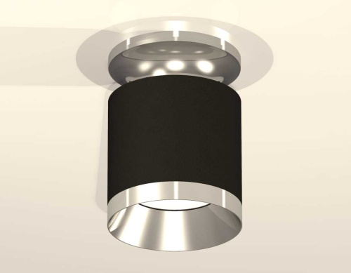 Комплект накладного светильника Ambrella light Techno Spot XS7402082 SBK/PSL черный песок/серебро полированное (N7927, C7402, N7032) фото 3