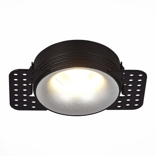 ST218.418.01 Св-к встр. Черный GU10 1*50W  IP20 D78xH30 165-265V Без ламп Встраиваемые светильники фото 3